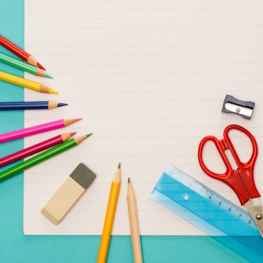 malzemeleri ile okul not geri