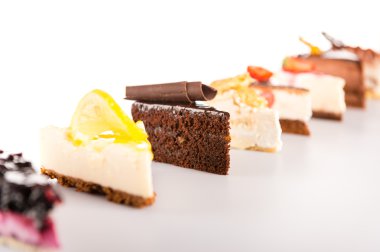 dilim pasta seçimi lezzetli tatlı tart