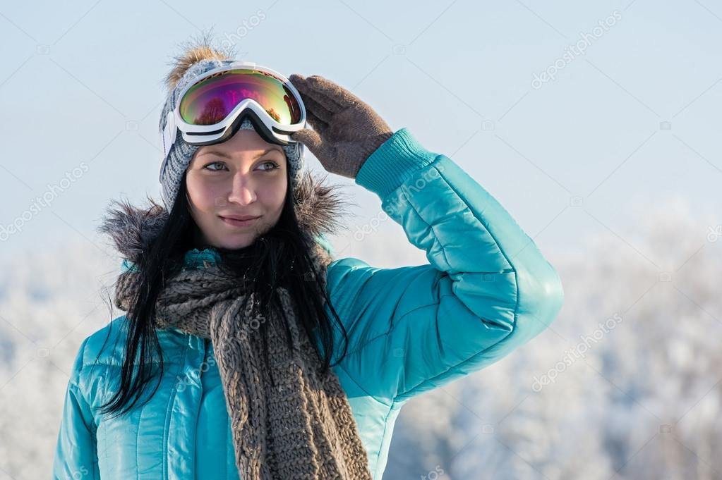 winter snow goggles