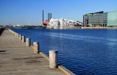Kopenhag'da wharf