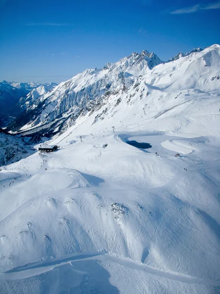 Winter in de Alpen — Stockfoto