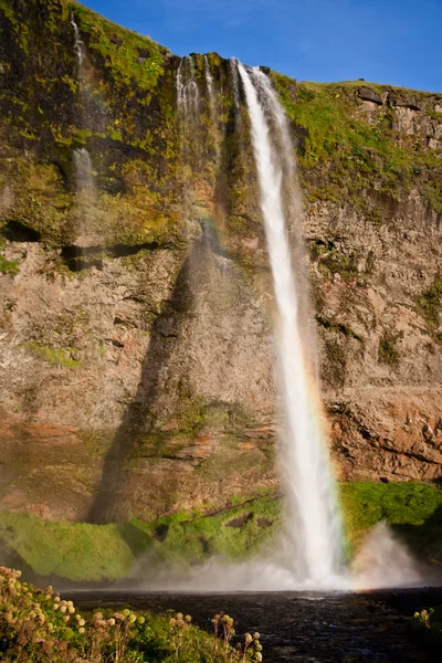 Fantastiska vattenfall på Island — Stockfoto