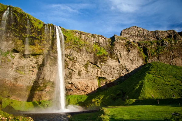 Amazing waterfall in Iceland Stock Image