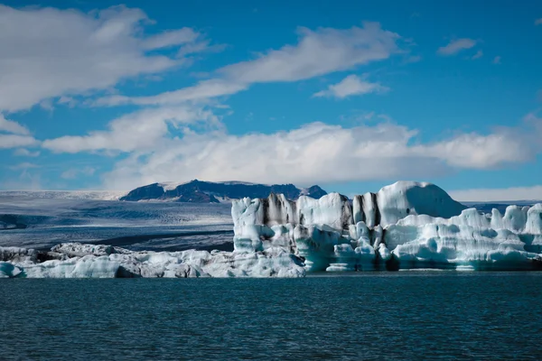 Jokulsarlon Buzulu lagün İzlanda — Stok fotoğraf