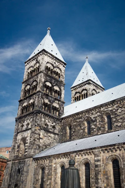 Catedral em Lund — Fotografia de Stock