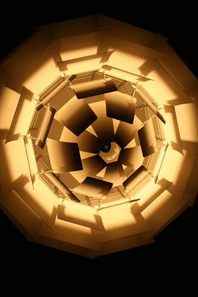 La lampe moderne lumineuse de conception danoise — Photo