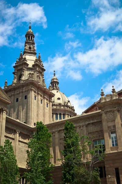 De natie museum in barcelona. Spanje — Stockfoto