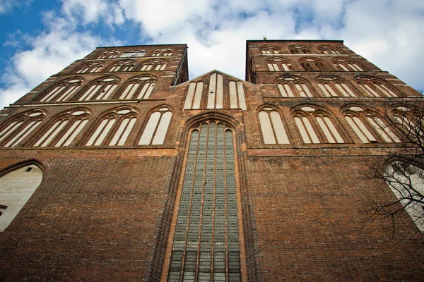 Chiesa di San Nicolai a Stralsund, Germania settentrionale — Foto Stock