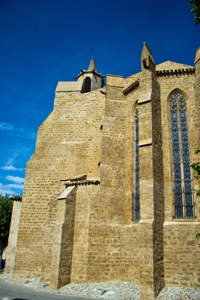 Kyrkan i imoux, Frankrike — Stockfoto