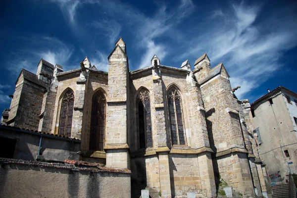 Chatedral w limoux, Francja — Zdjęcie stockowe