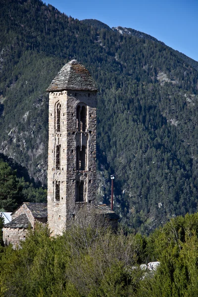 Sant miquel romański kościół, Andora — Zdjęcie stockowe