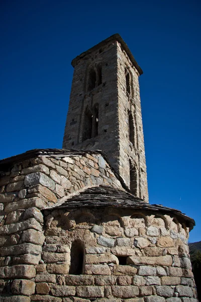 Sant miquel romanska kyrkan, andorra — Stockfoto