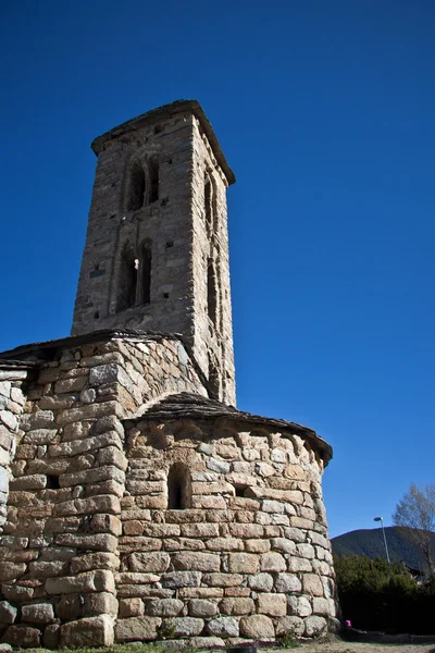 Sant miquel romanska kyrkan, andorra — Stockfoto
