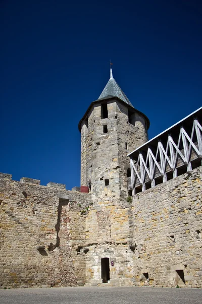 Carcassonne, languedoc roussillon, Francie — Stock fotografie