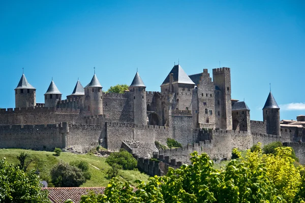 Carcassonne, languedoc roussillon, Frankrijk — Stockfoto