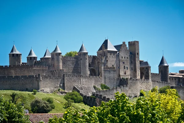 Carcassonne, Langwedocja roussillon, Francja — Zdjęcie stockowe