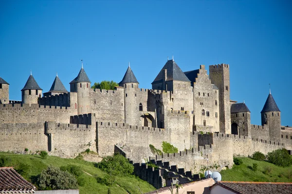 Carcassonne, languedoc roussillon, Frankrijk — Stockfoto