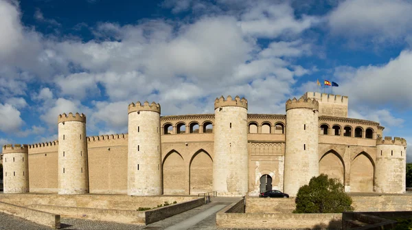 Aljaferia palast in zaragoza, spanien — Stockfoto