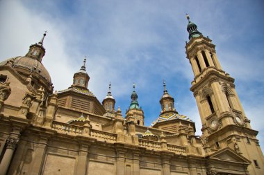 Kuleler Bazilika, zaragoza, İspanya