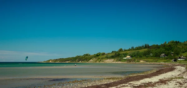 Kijk naar de Noord Zee, Denemarken — Stockfoto