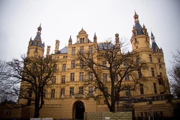 Castillo de Schwerin en el norte de Alemania — Foto de Stock