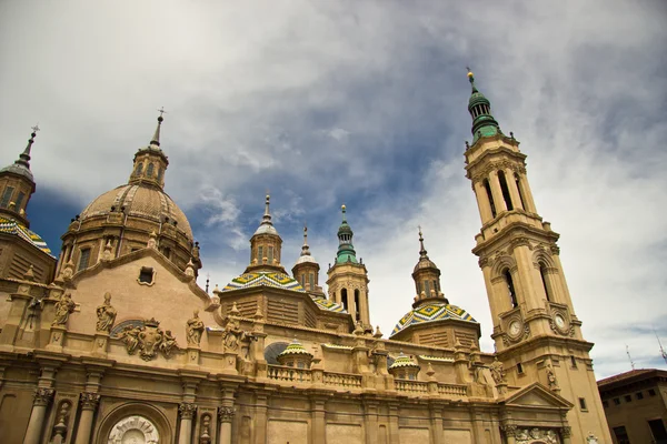 Basílica de Saragoça, Espanha — Fotografia de Stock