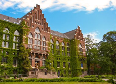 eski üniversite Binası Lund, İsveç