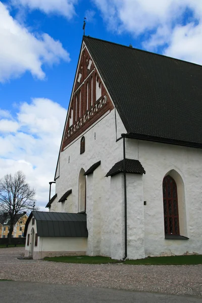 Церковь в Порвоо, Финляндия — стоковое фото