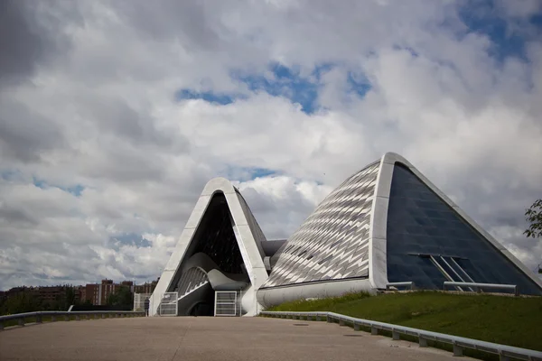 Bridge Pavilion in Zaragoza on 16, May 2013. — Stock Photo, Image