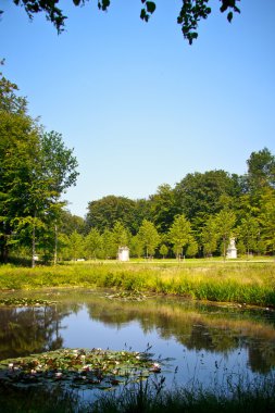 Parktaki gölet