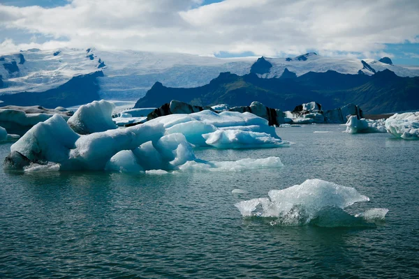 Laguna glaciar en iceland —  Fotos de Stock