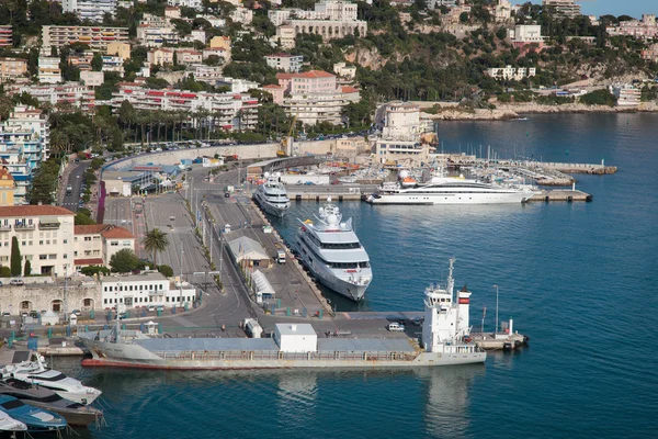 Puerto en Niza, Francia — Foto de Stock