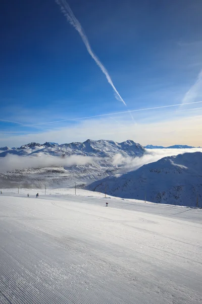 Inverno nelle Alpi — Foto Stock