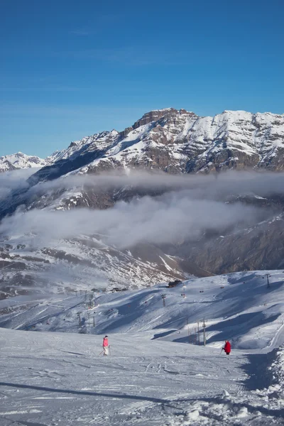 L'hiver dans les Alpes — Photo