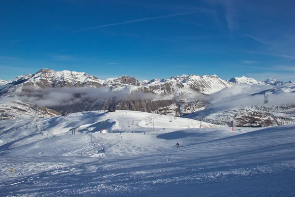 Inverno nelle Alpi — Foto Stock