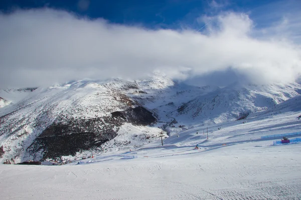 Winter in den Alpen — Stockfoto