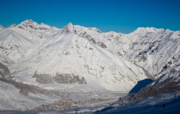 Winter in de Alpen — Stockfoto