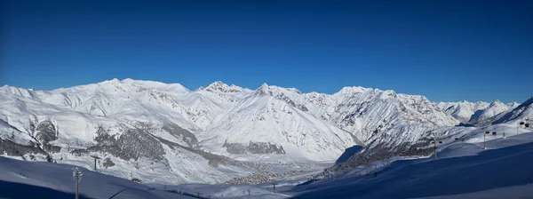 在阿尔卑斯山的冬天 — 图库照片