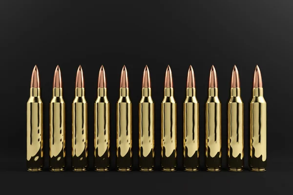 Rifle Bullets — Stock Photo, Image