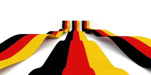 Bandera alemana —  Fotos de Stock