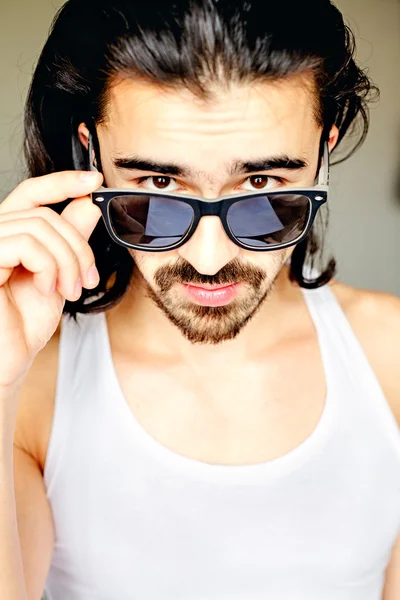 Guy in sunglasses — Stock Photo, Image