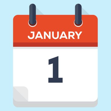 Vektör Düz Takvim Simgesi tasarımı. İş takvimi simgesi. Takvim simgesi kavramı.