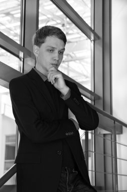 gölgeli işadamı Ortaklar toplantısı hakkında düşünme