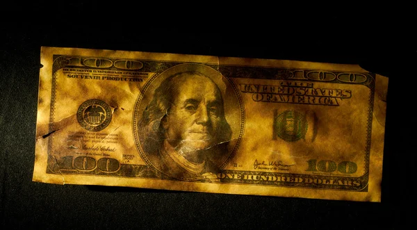 Αμερικανικές 100 δολάρια — Φωτογραφία Αρχείου