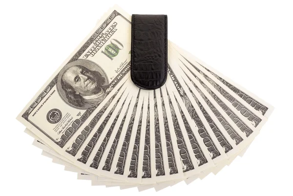 The stack of dollars — Stock Photo, Image