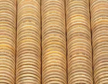 altın sikke yığını