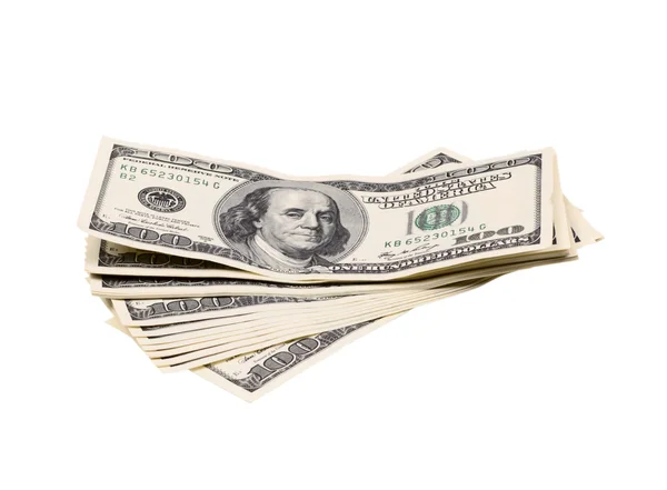 Pack dollars — Stockfoto