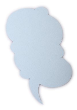 Kağıt konuşma balonu