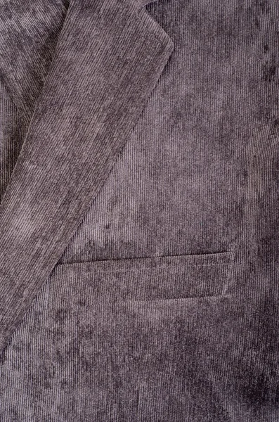Jacke Kragen aus Stoff — Stockfoto
