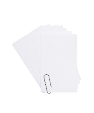 White paper sheets for letter with clip clipart